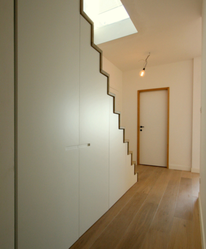 Hus interieur - Portfolio - maatwerk - Trapkast